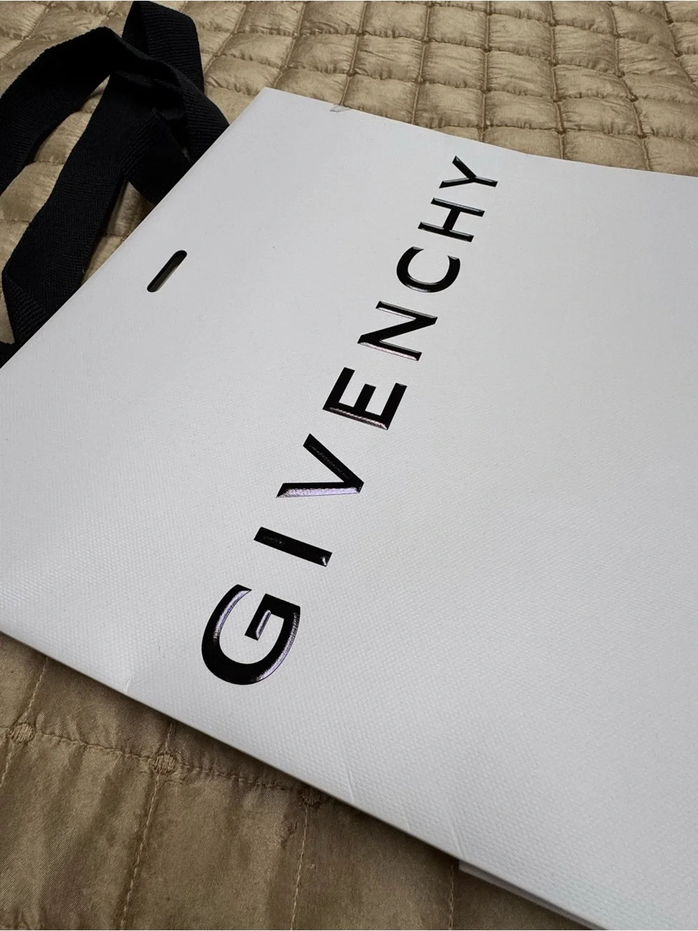 Givenchy white shopping